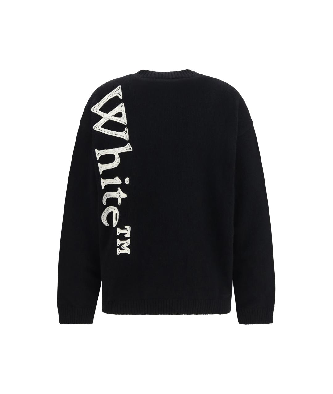 OFF-WHITE Черный джемпер / свитер, фото 2
