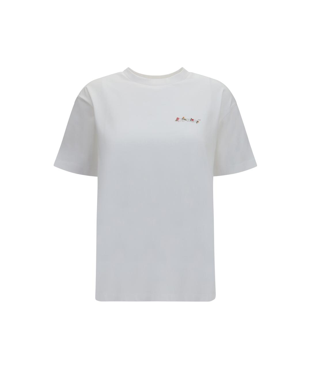 OFF-WHITE Белая футболка, фото 1