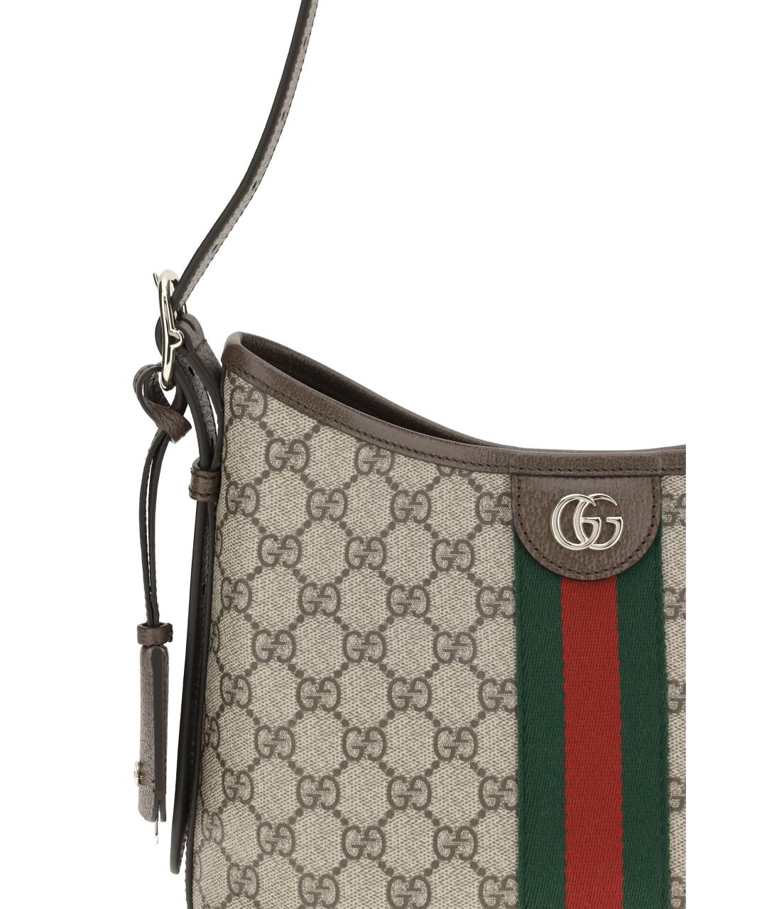 GUCCI Бежевая сумка через плечо, фото 4