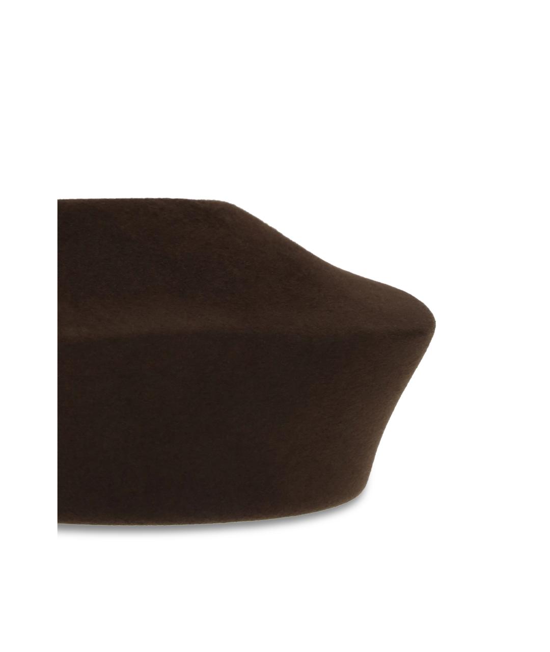 LORO PIANA Коричневая шляпа, фото 3