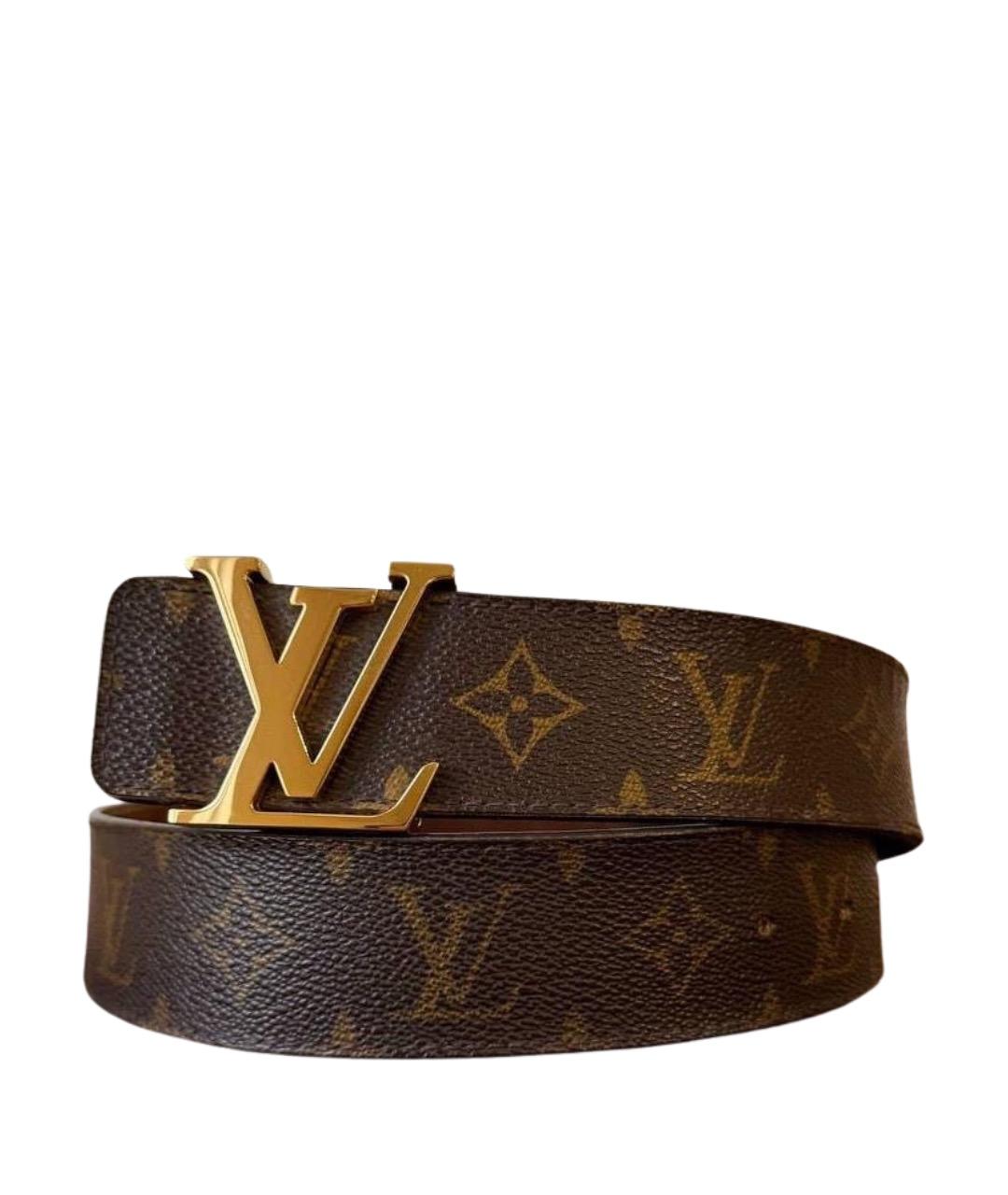 LOUIS VUITTON Коричневый ремень, фото 1