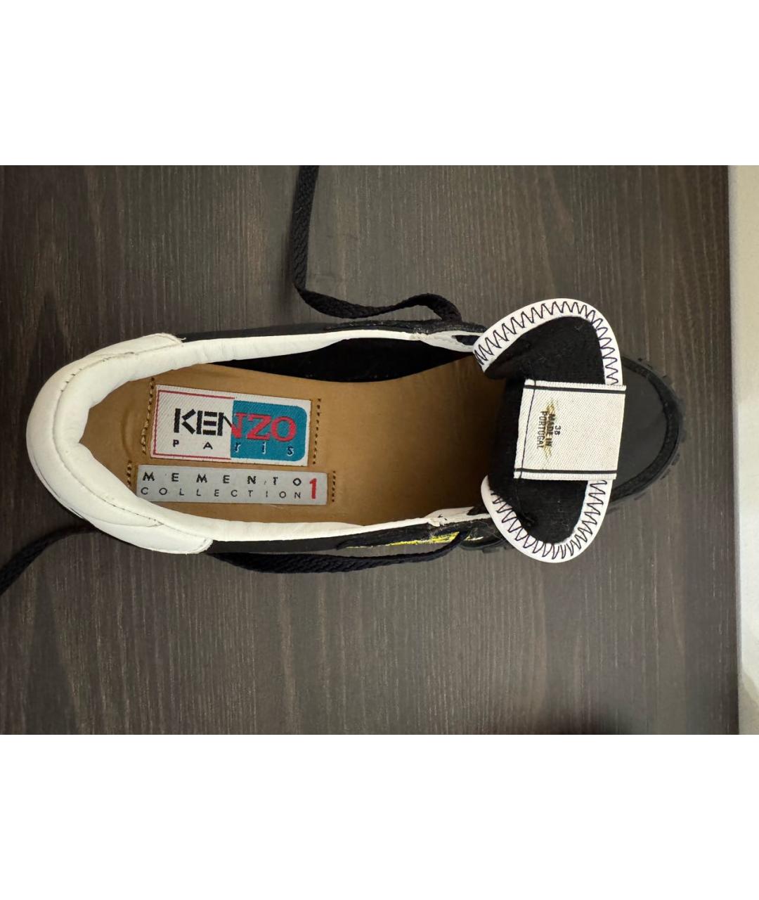 KENZO Черные кроссовки, фото 6