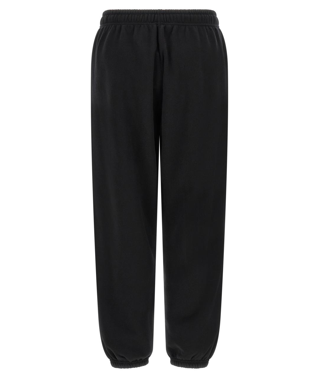 POLO RALPH LAUREN Черные хлопковые прямые брюки, фото 2