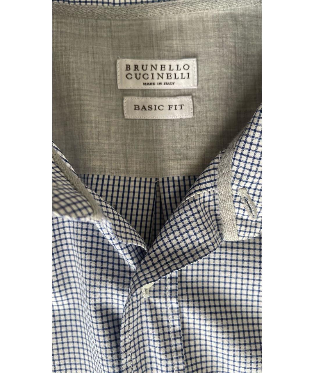 BRUNELLO CUCINELLI Хлопковая кэжуал рубашка, фото 2