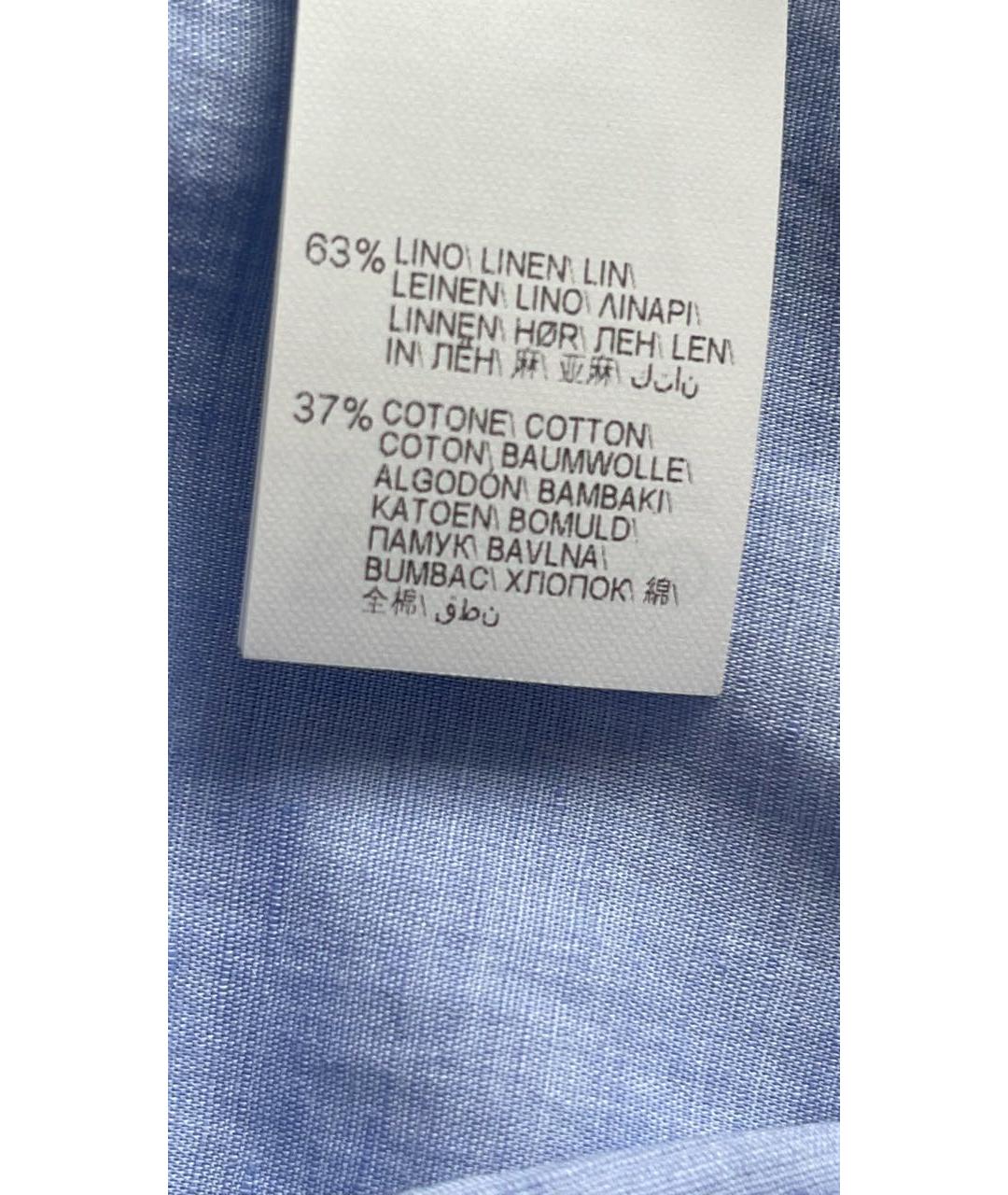 BRUNELLO CUCINELLI Хлопковая кэжуал рубашка, фото 3
