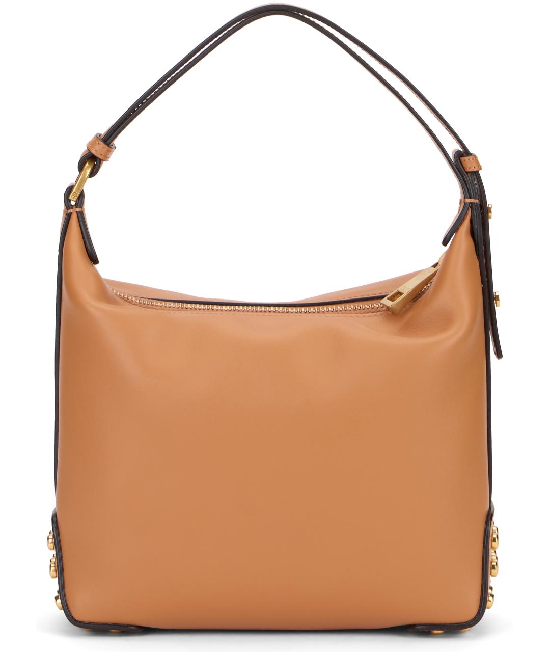 TOD'S Бежевая кожаная сумка через плечо, фото 4