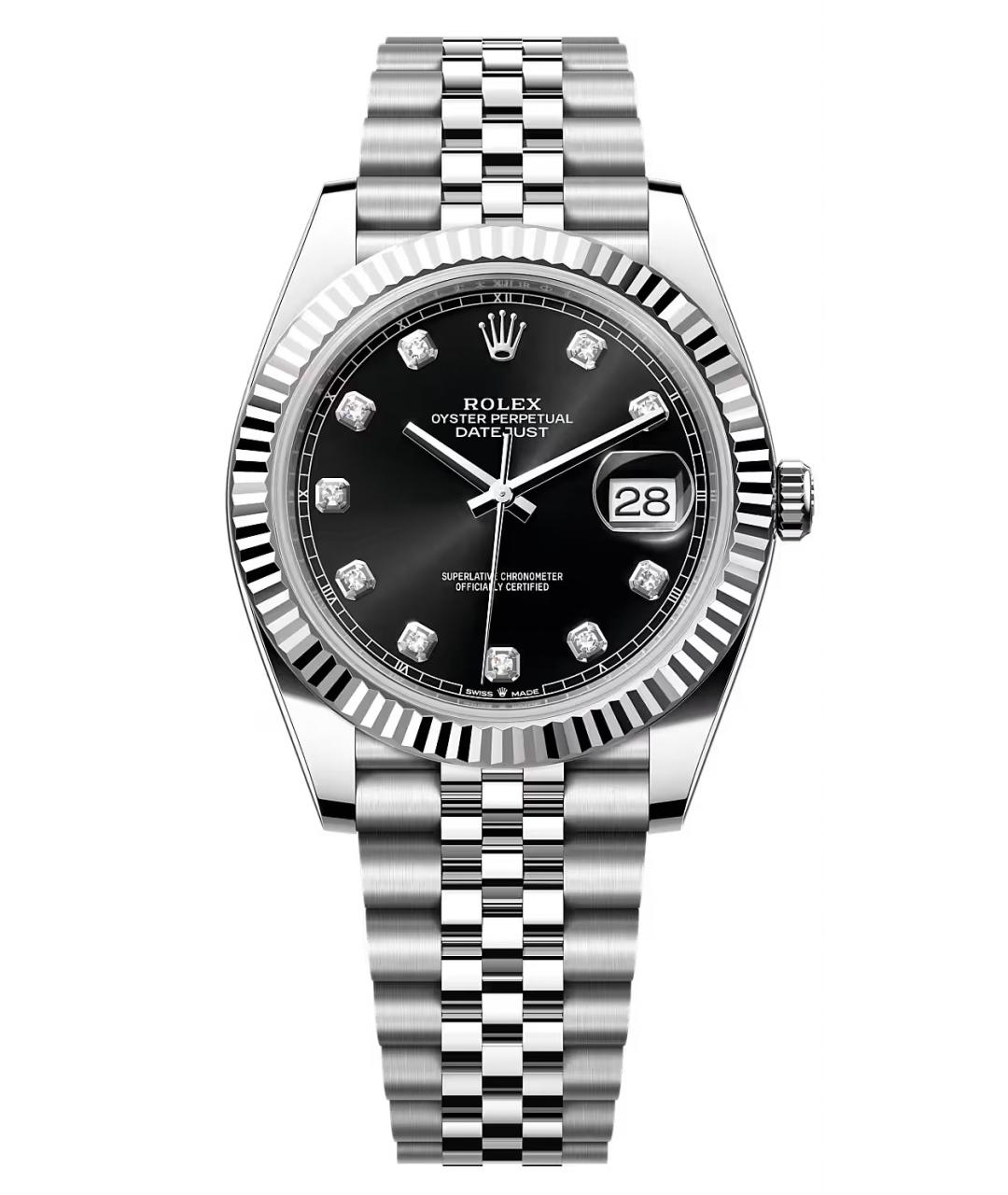 ROLEX Черные часы, фото 10