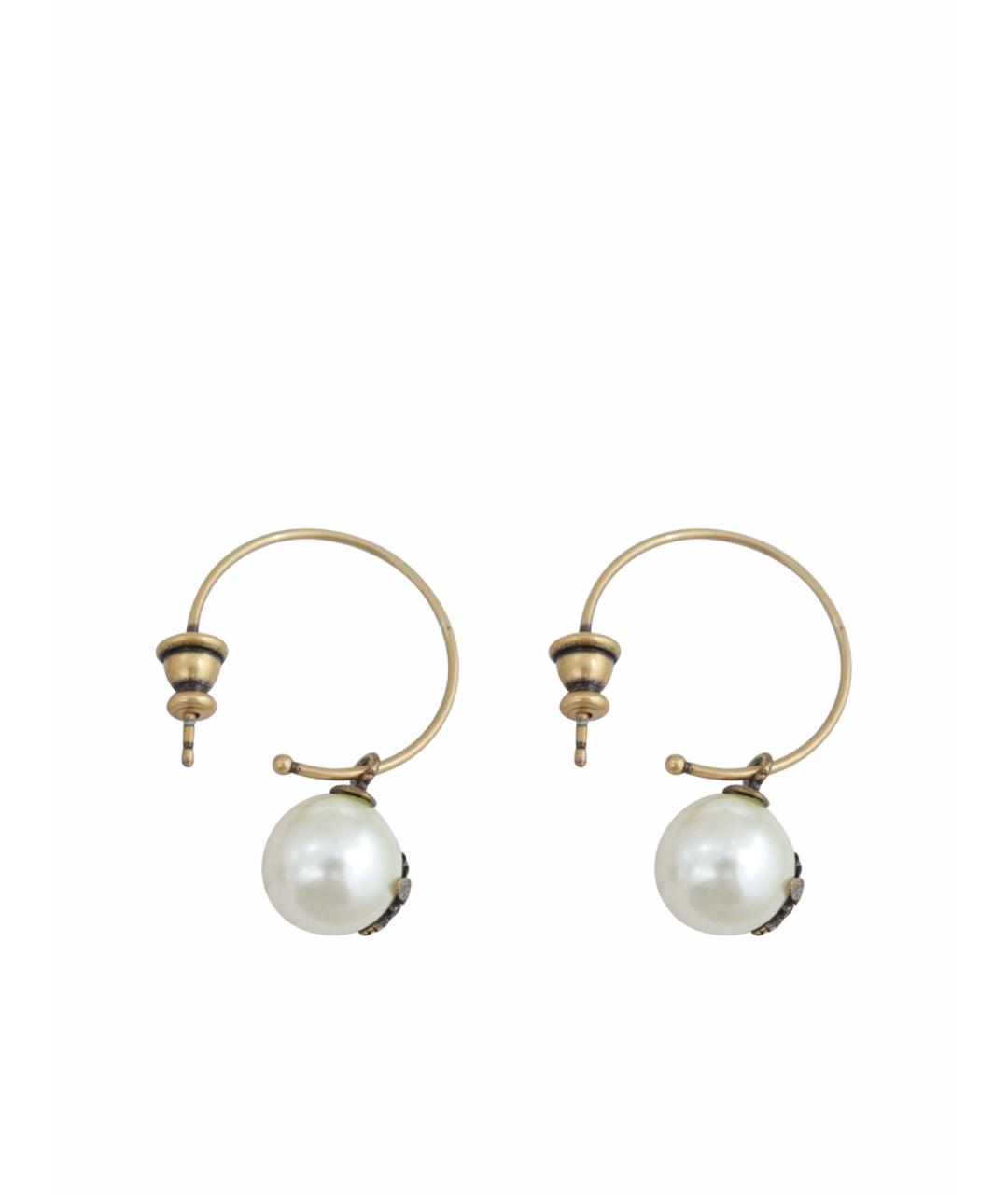 CHRISTIAN DIOR Золотые серьги, фото 1