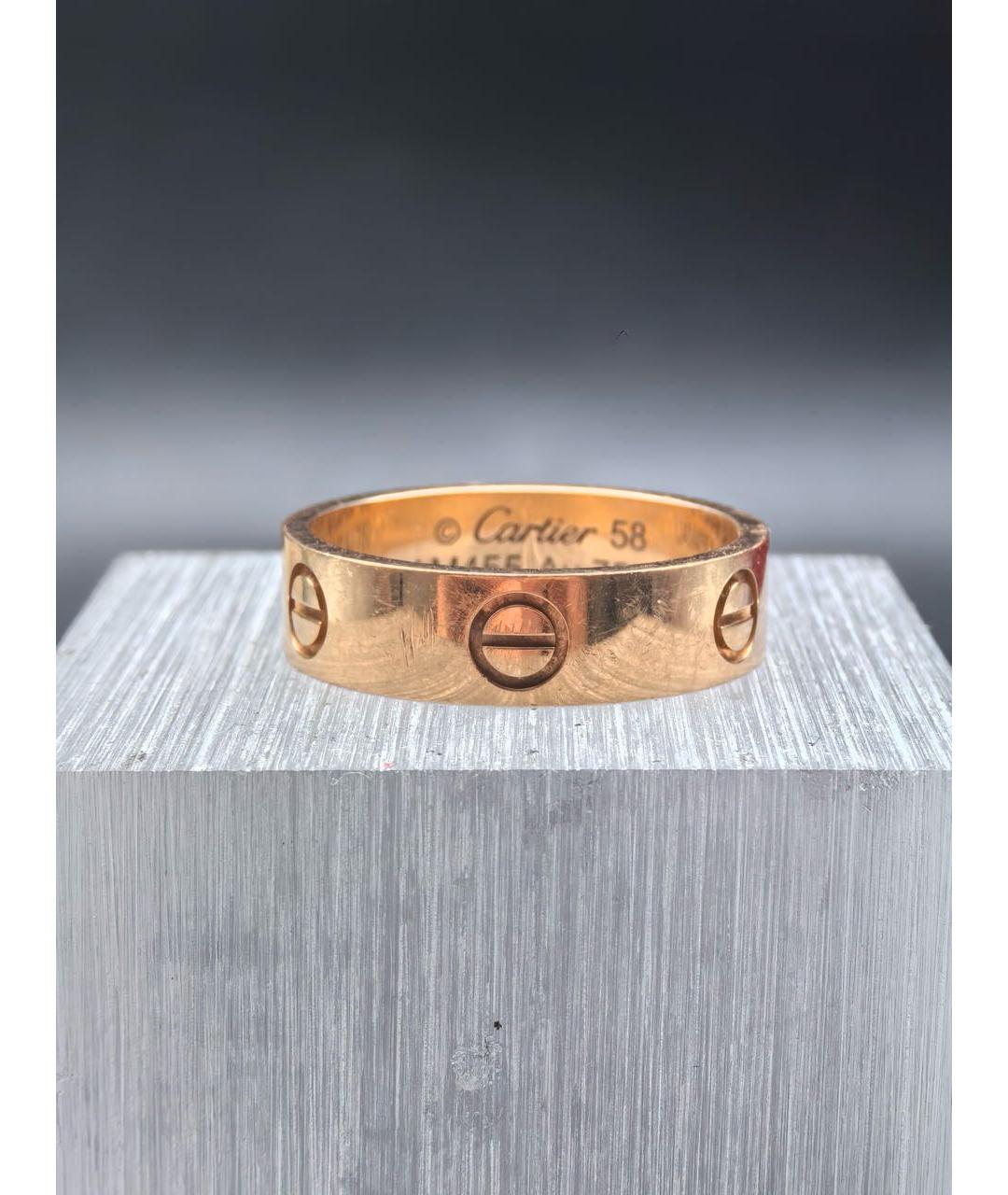 CARTIER Золотое кольцо из розового золота, фото 7