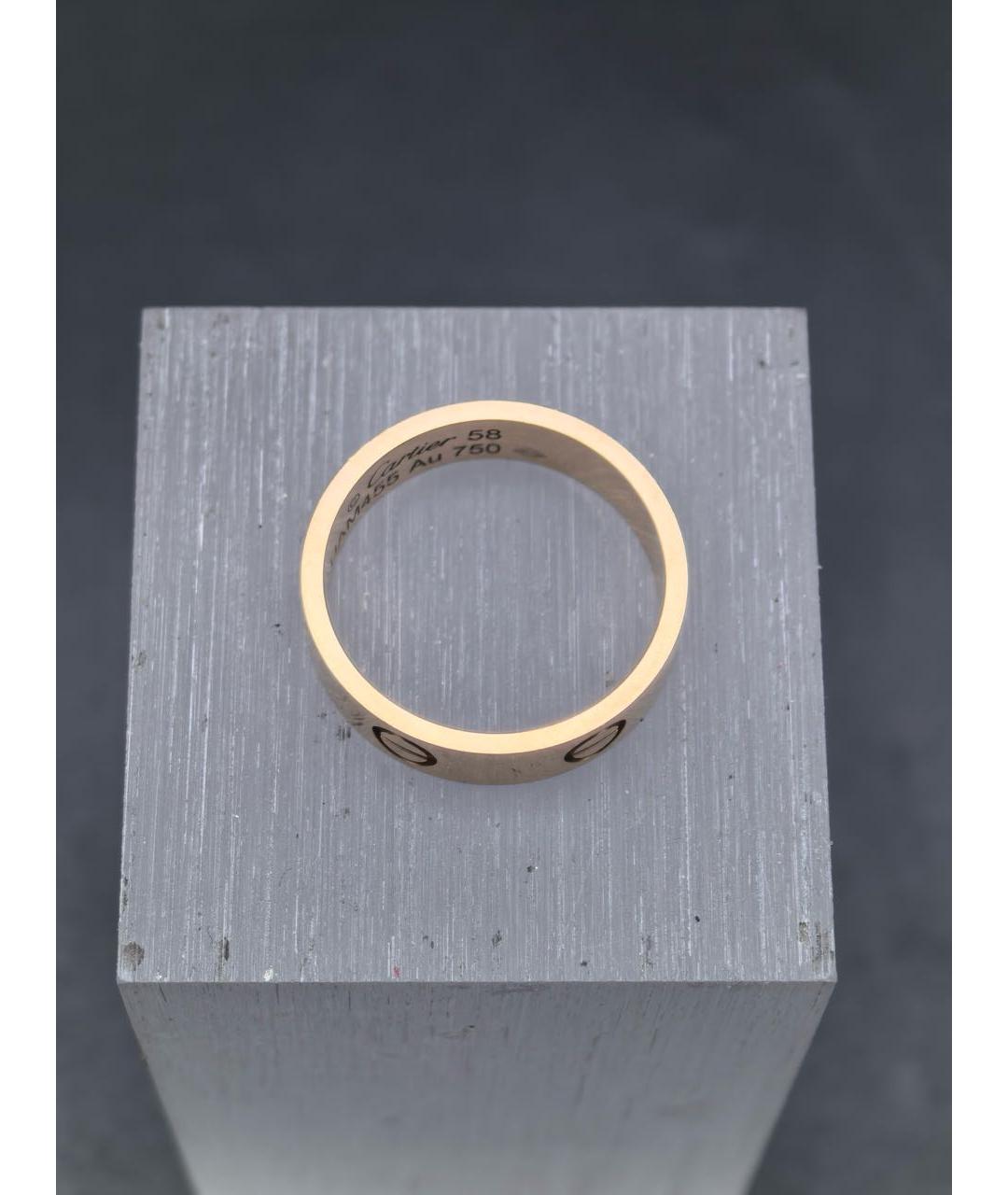 CARTIER Золотое кольцо из розового золота, фото 2