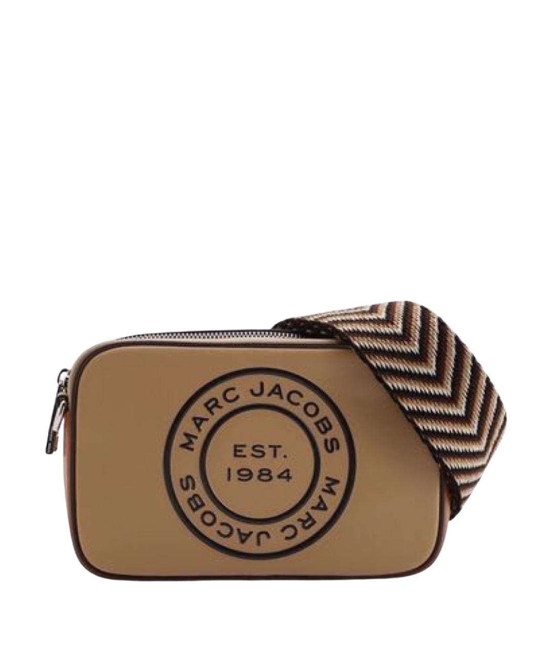 MARC JACOBS Коричневая кожаная сумка через плечо, фото 1