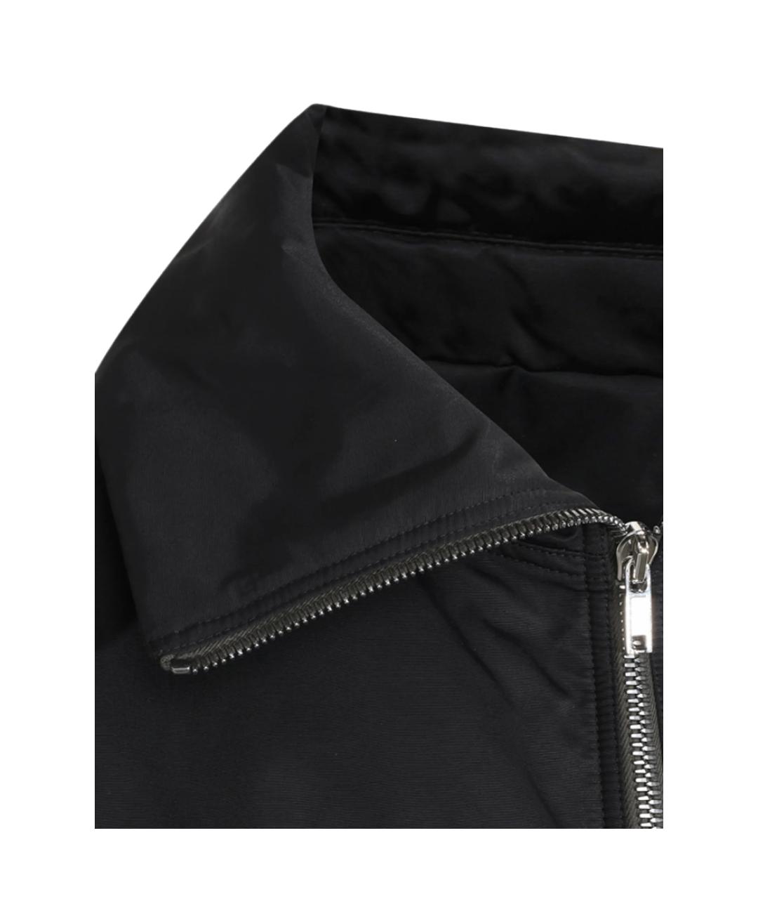 RICK OWENS Черная полиэстеровая куртка, фото 2