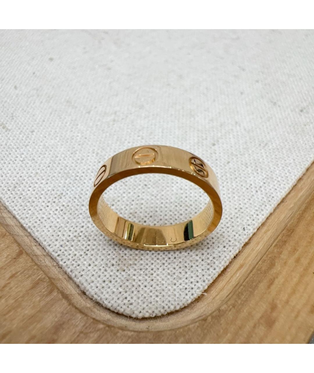 CARTIER Золотое кольцо из розового золота, фото 4