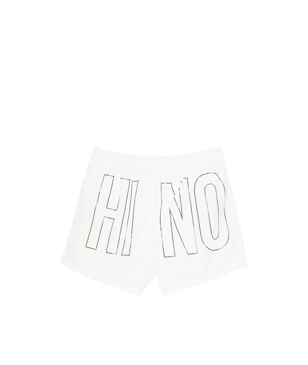 MOSCHINO Белые полиэстеровые шорты, фото 2