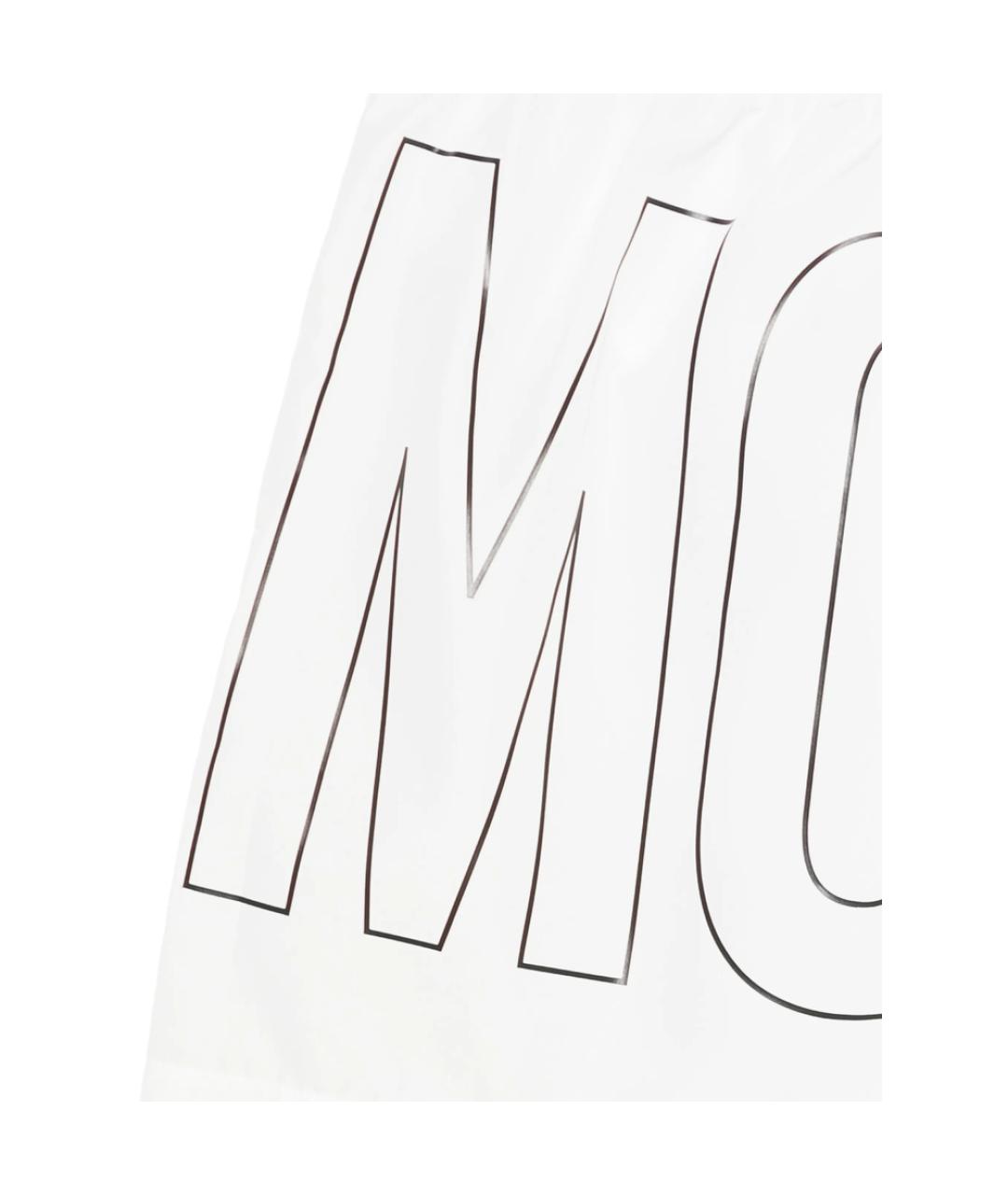 MOSCHINO Белые полиэстеровые шорты, фото 3
