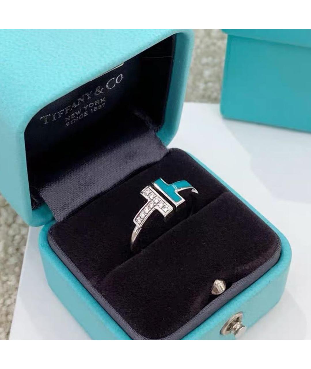 TIFFANY&CO Белое кольцо из белого золота, фото 2