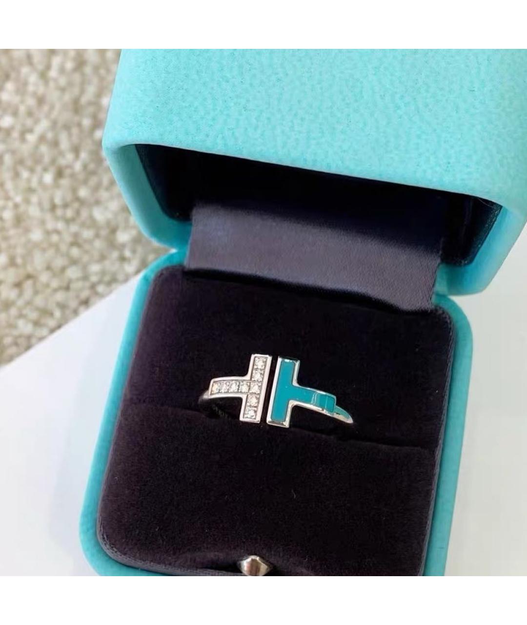TIFFANY&CO Белое кольцо из белого золота, фото 3