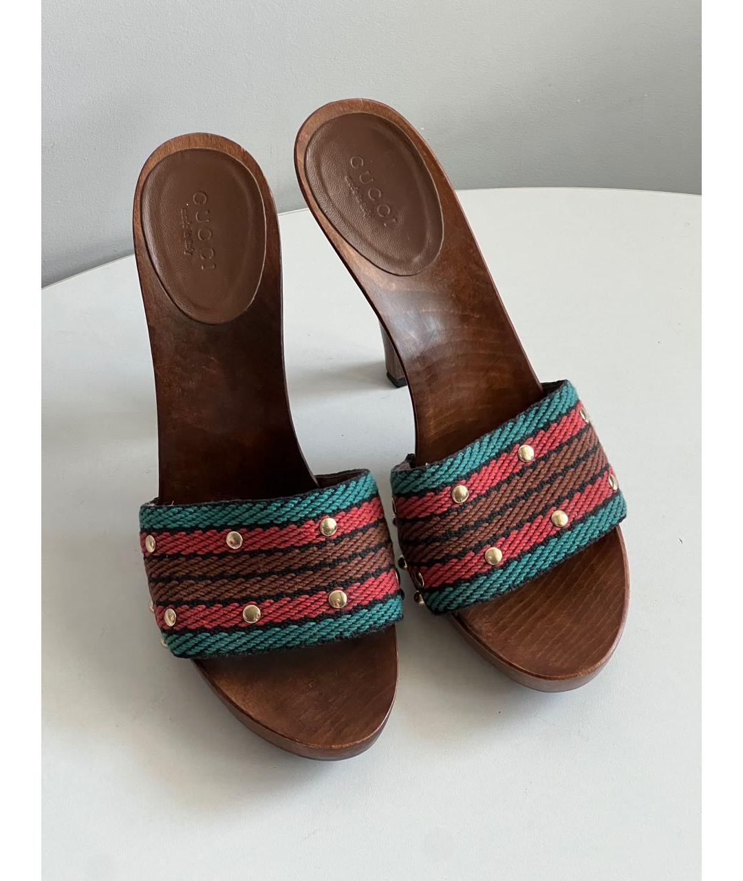GUCCI Мульти сабо, фото 4