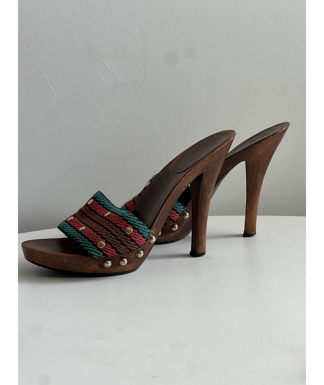 GUCCI Мульти сабо, фото 3