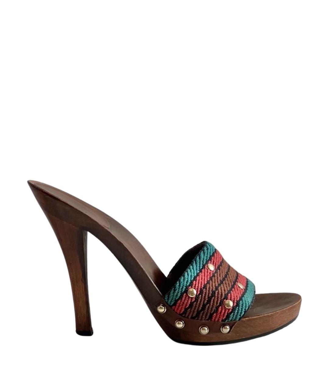 GUCCI Мульти сабо, фото 1