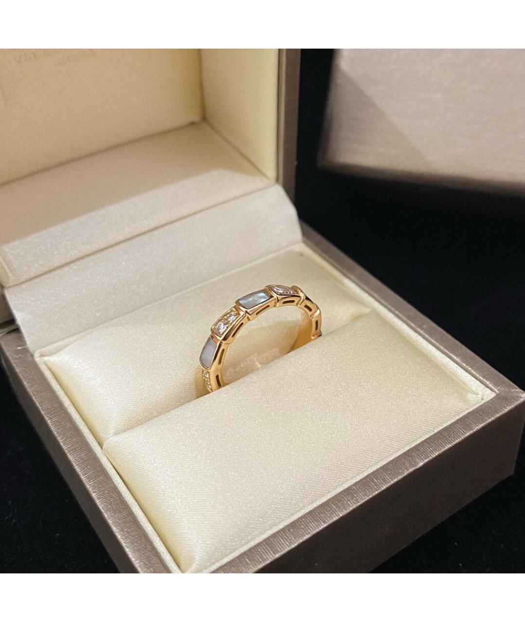 BVLGARI Розовое кольцо из розового золота, фото 2