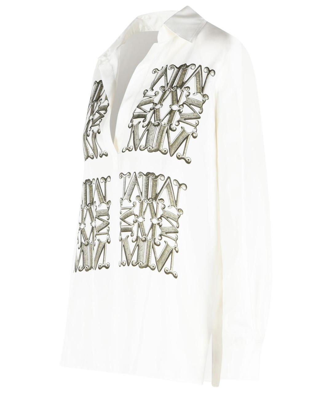 MAX MARA Мульти шелковая рубашка, фото 2