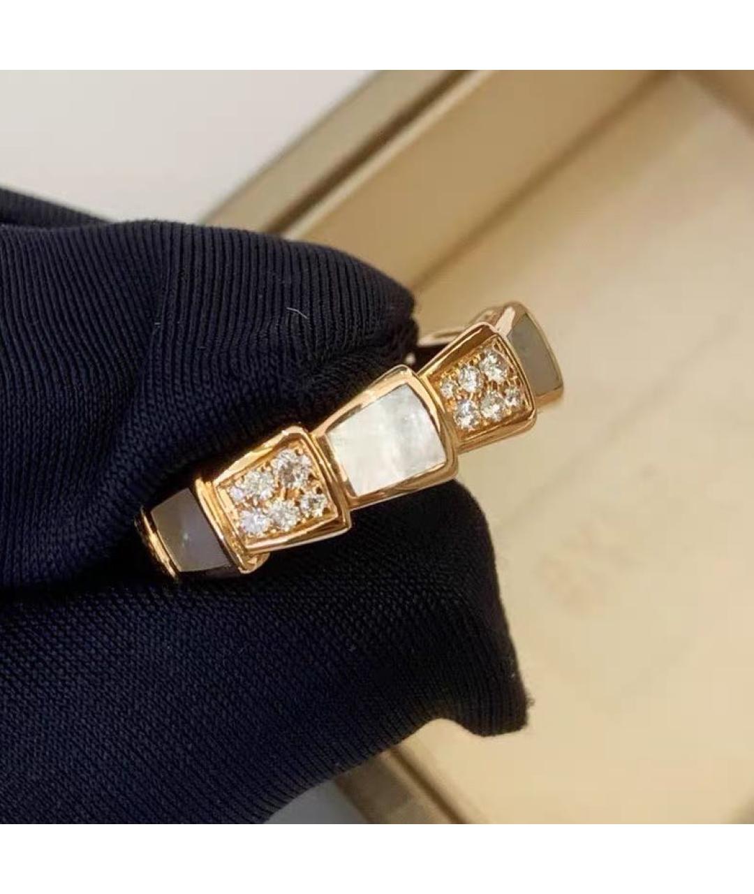 BVLGARI Розовое кольцо из розового золота, фото 3