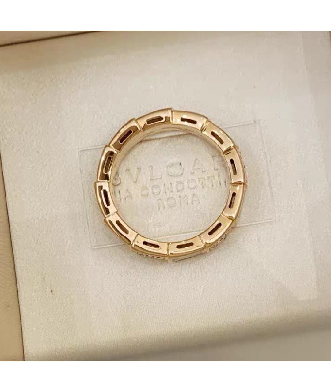 BVLGARI Розовое кольцо из розового золота, фото 4