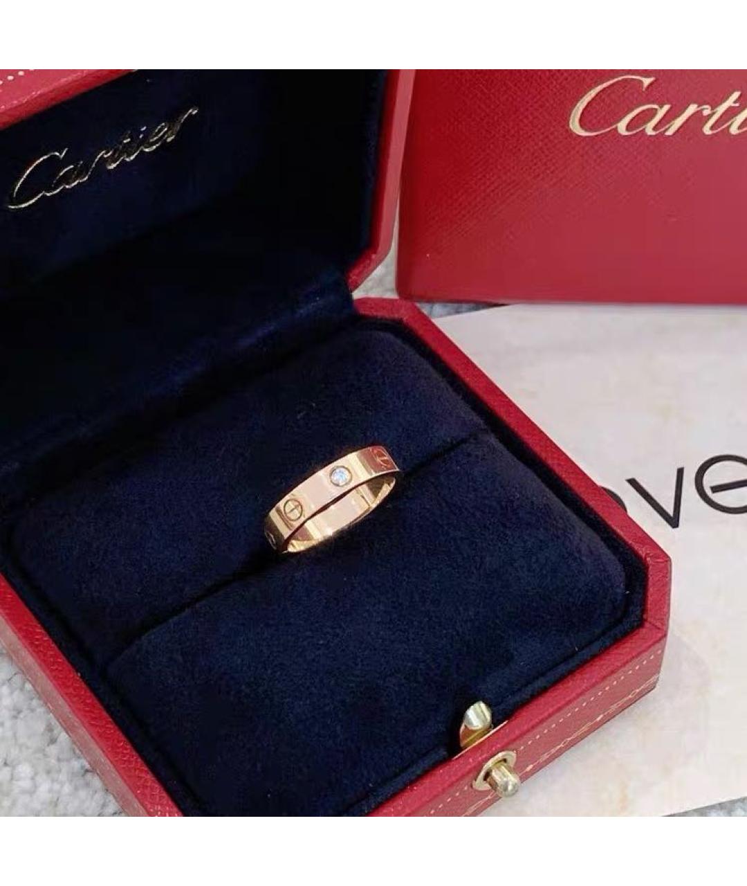 CARTIER Розовое кольцо из розового золота, фото 2