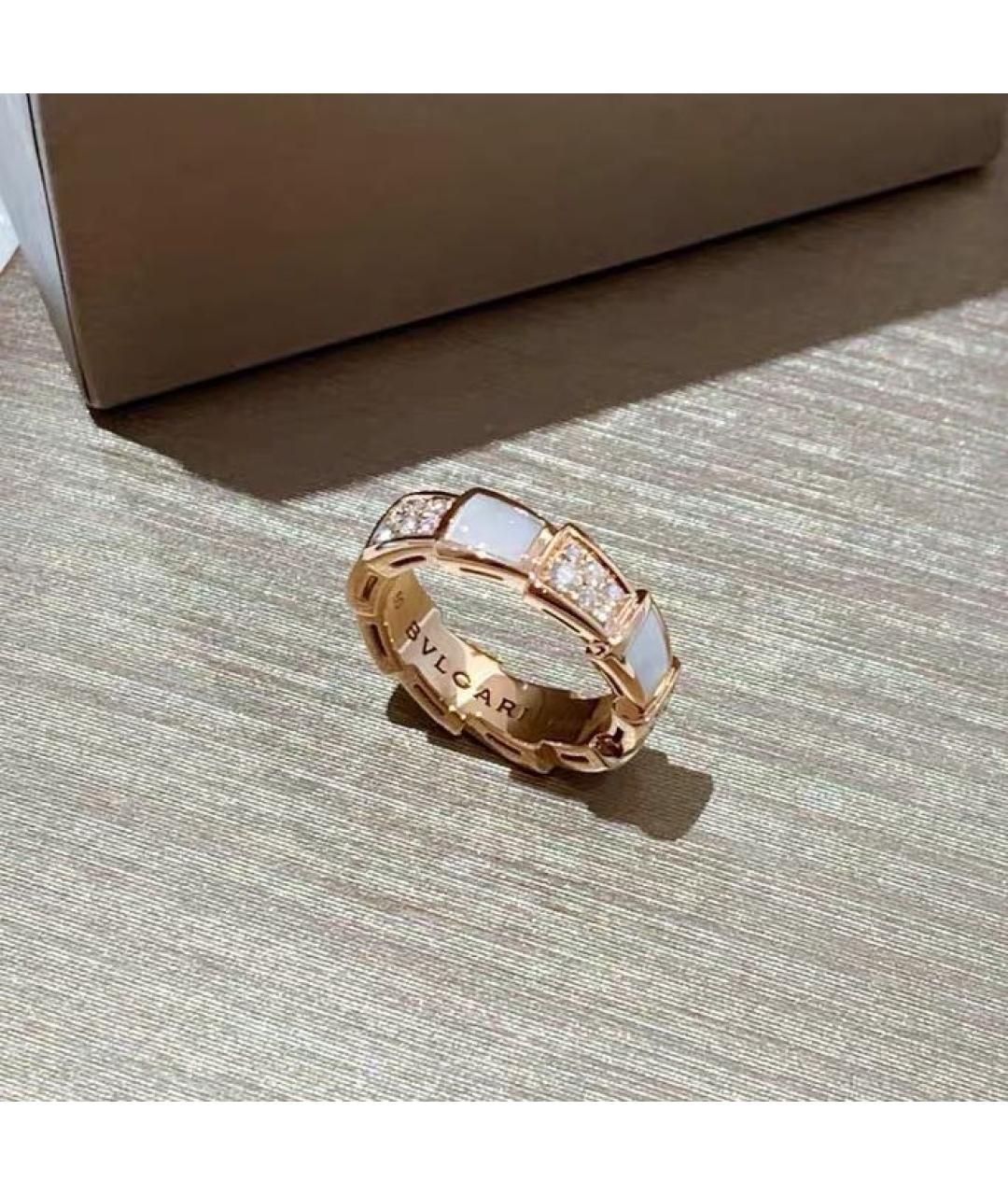 BVLGARI Розовое кольцо из розового золота, фото 3