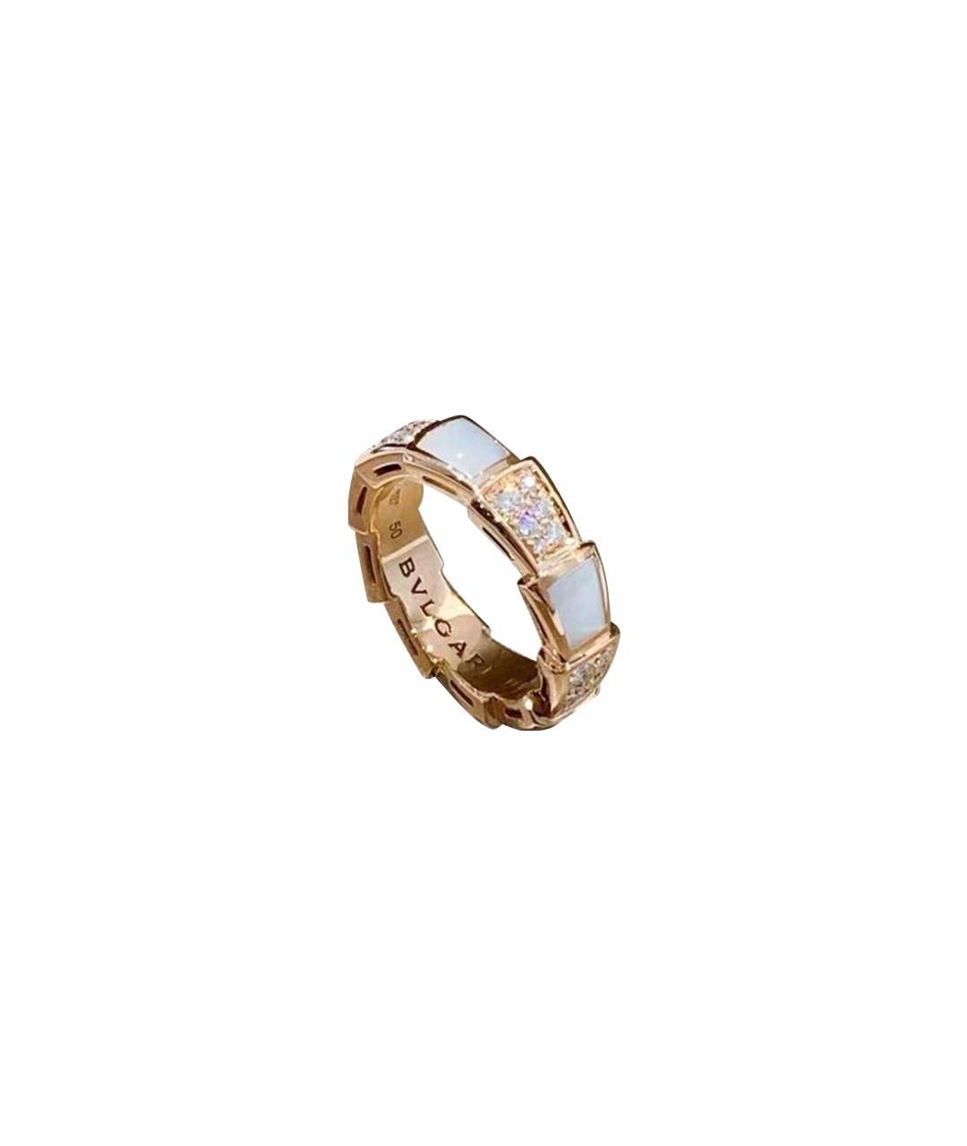 BVLGARI Розовое кольцо из розового золота, фото 1