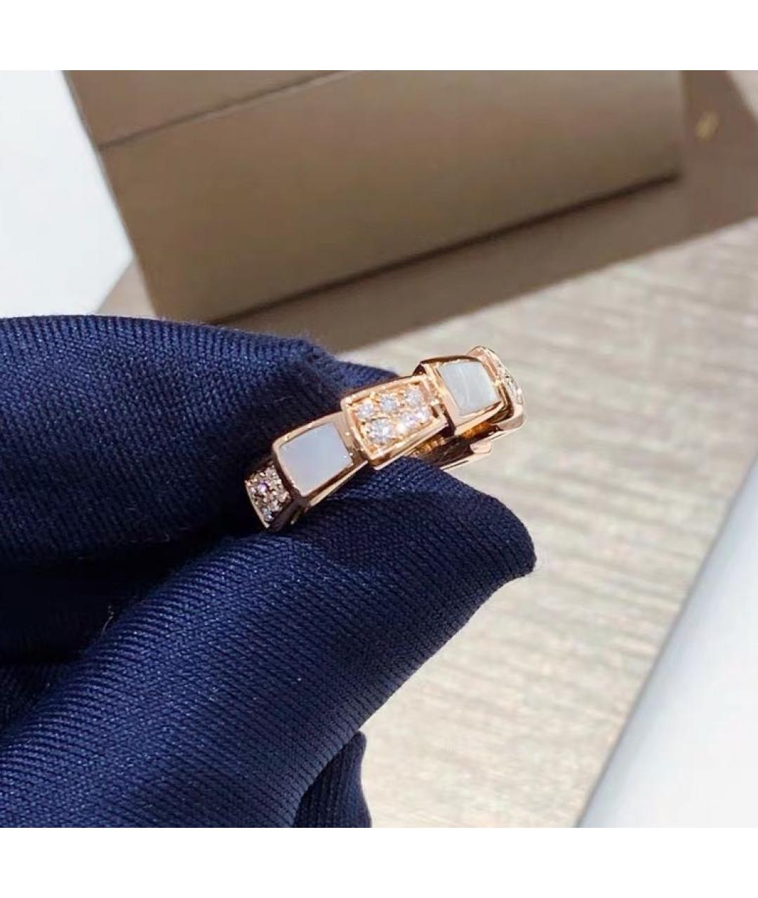 BVLGARI Розовое кольцо из розового золота, фото 6