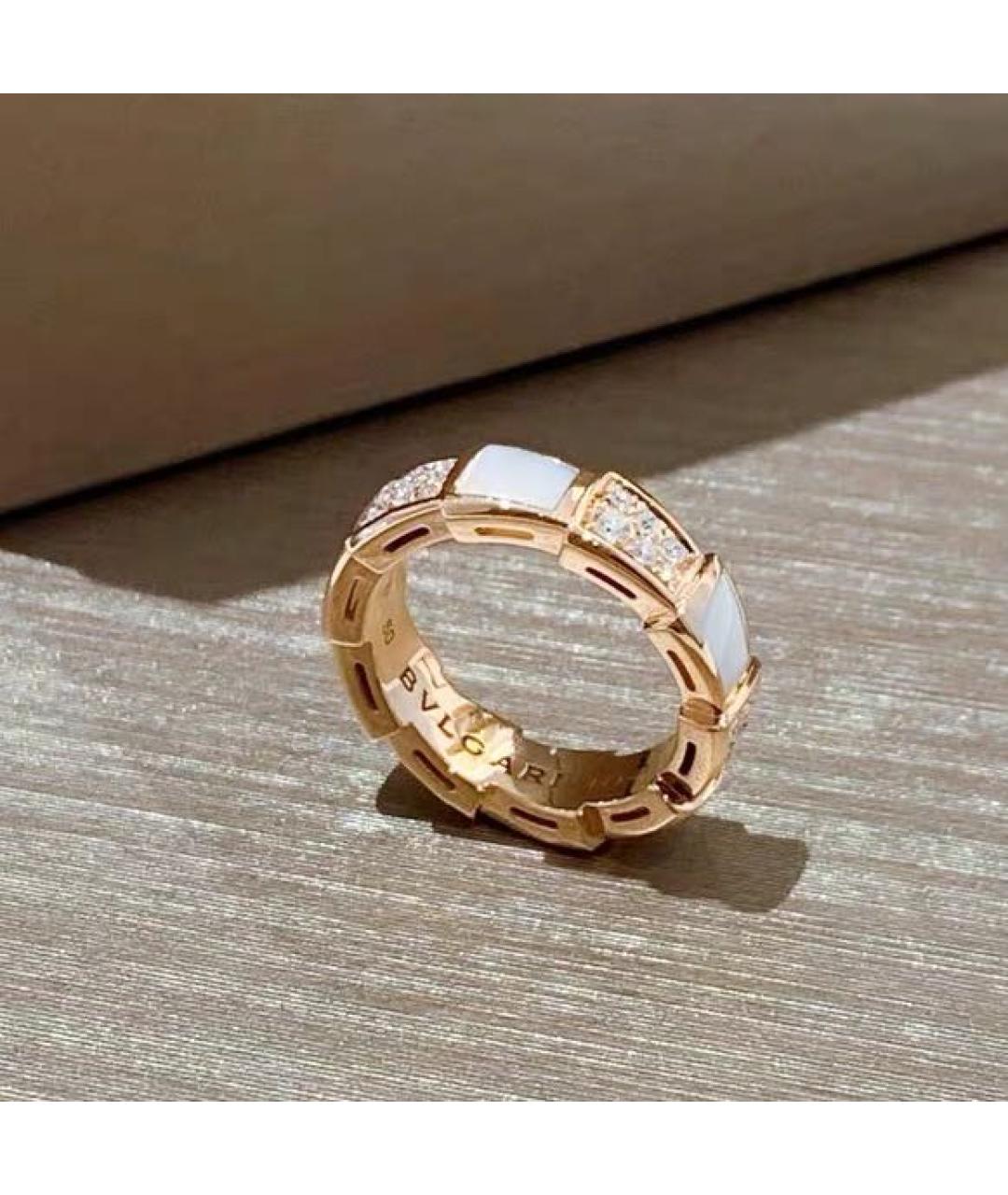 BVLGARI Розовое кольцо из розового золота, фото 4