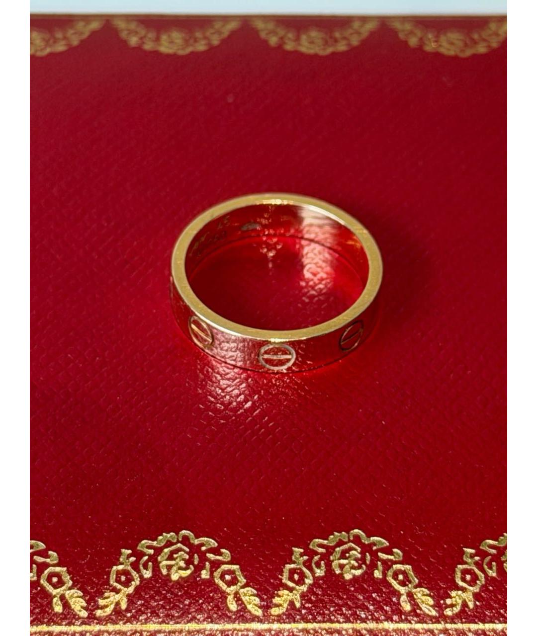 CARTIER Золотое кольцо из розового золота, фото 3