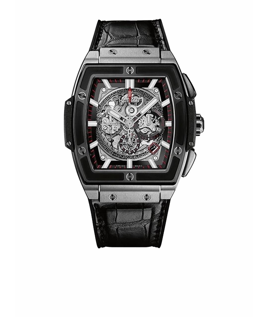 HUBLOT Черные металлические часы, фото 1