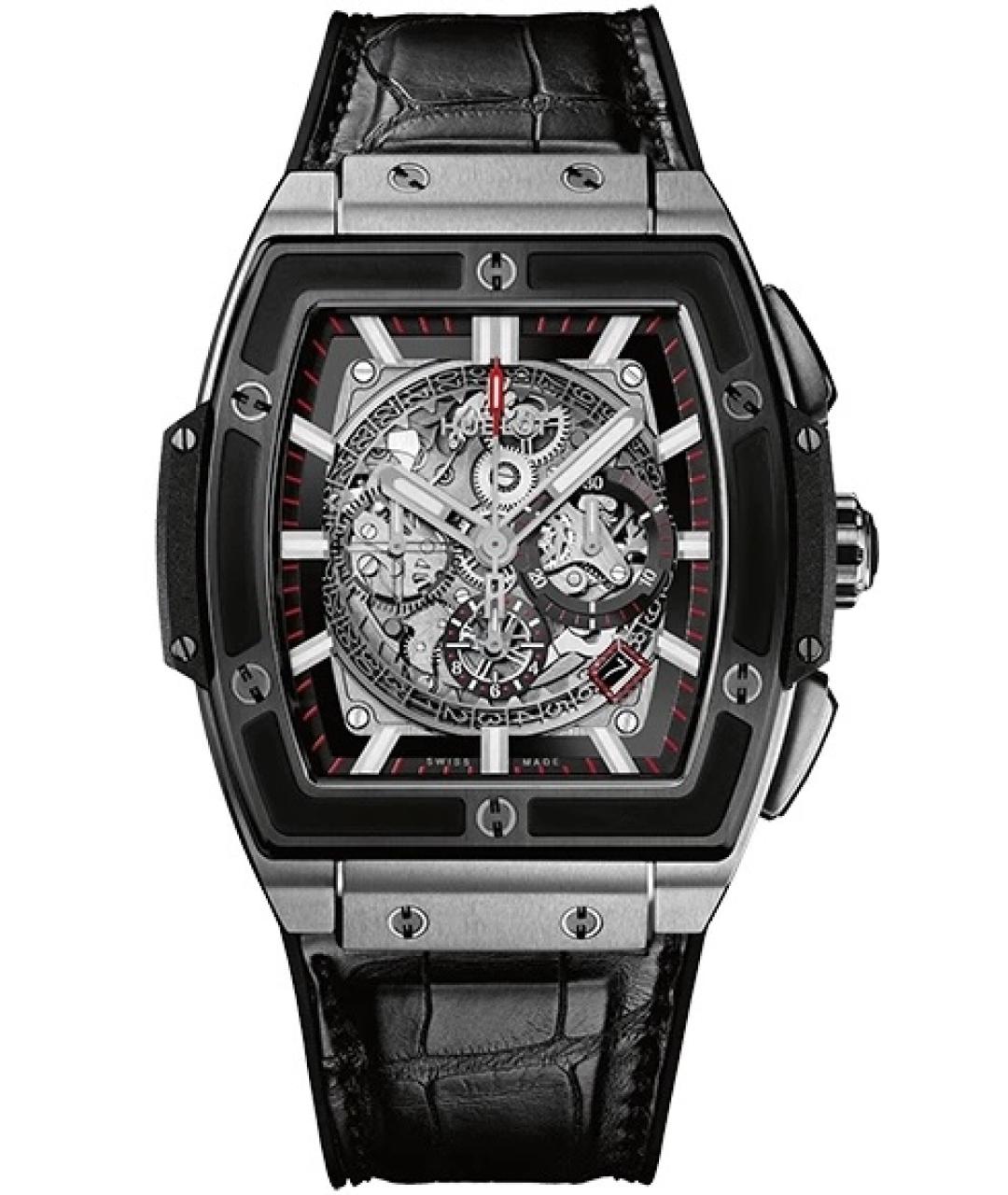 HUBLOT Черные металлические часы, фото 9