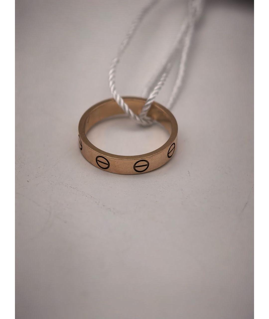 CARTIER Золотое кольцо из розового золота, фото 3