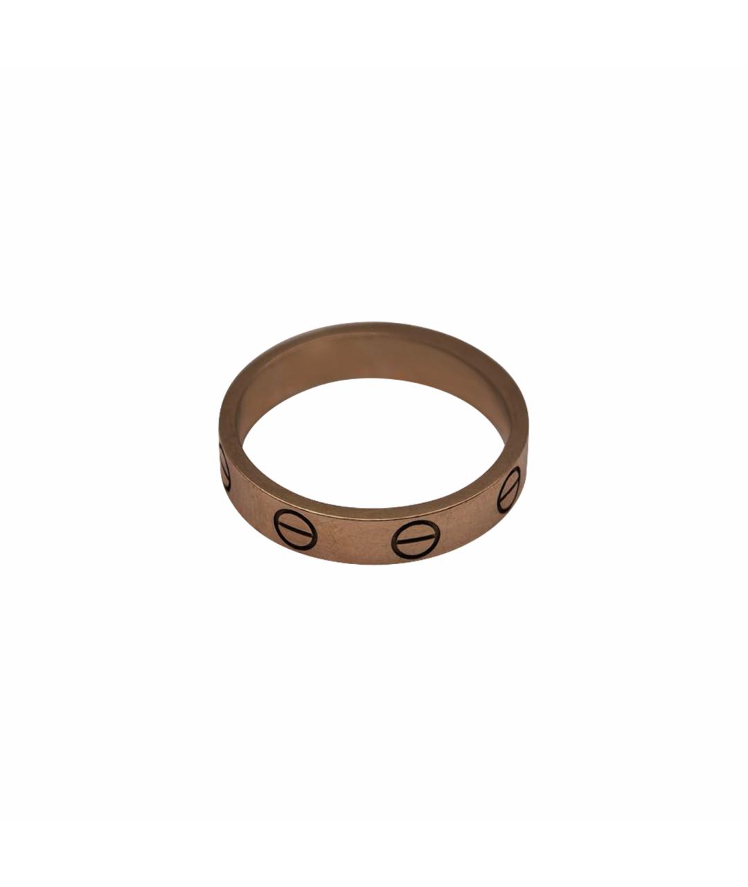 CARTIER Золотое кольцо из розового золота, фото 1