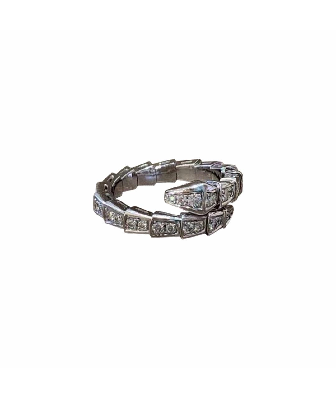 BVLGARI Белое кольцо из белого золота, фото 1