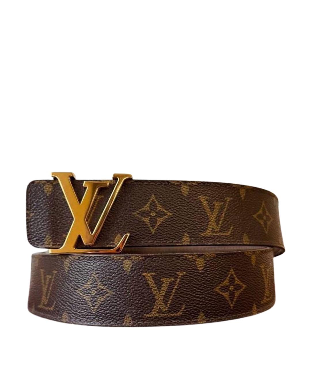 LOUIS VUITTON Коричневый ремень, фото 1