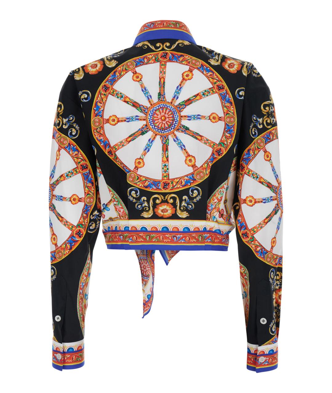 DOLCE&GABBANA Мульти хлопковая рубашка, фото 2