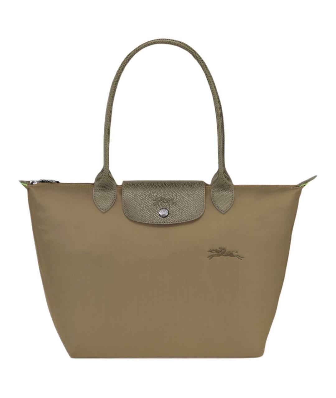 LONGCHAMP Хаки нейлоновая сумка тоут, фото 7