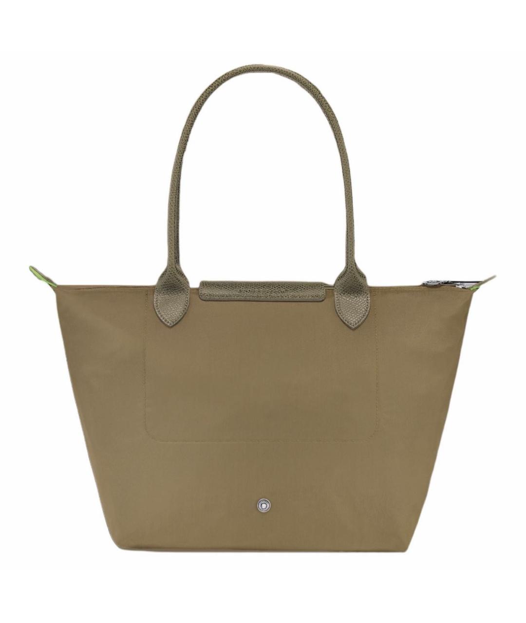 LONGCHAMP Хаки нейлоновая сумка тоут, фото 3