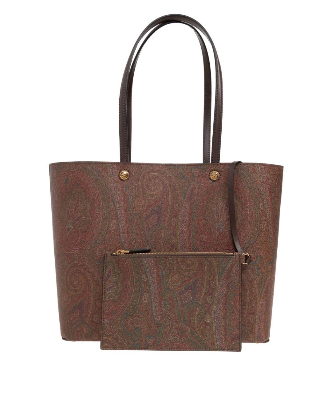 ETRO Коричневая сумка тоут, фото 2