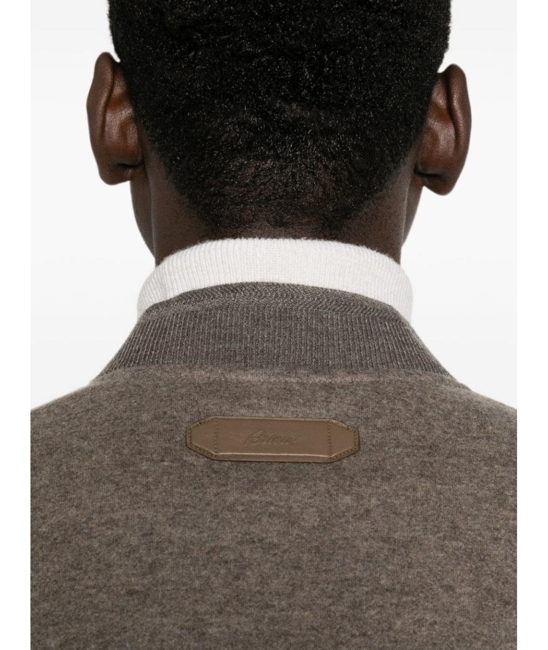 BRIONI Коричневая куртка, фото 4