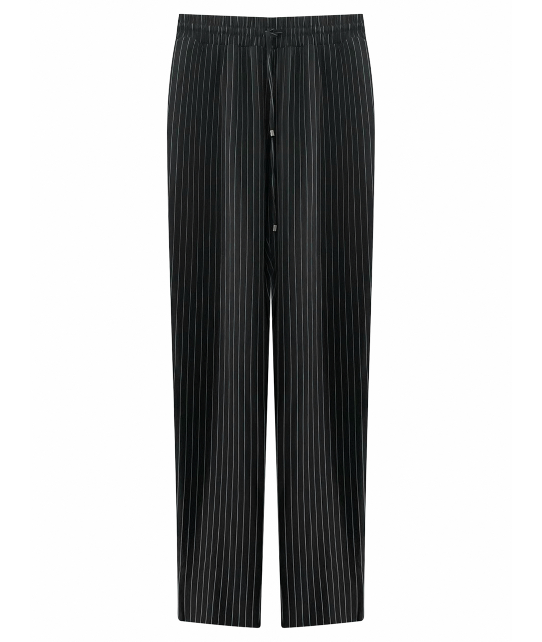 DKNY Черные вискозные прямые брюки, фото 1