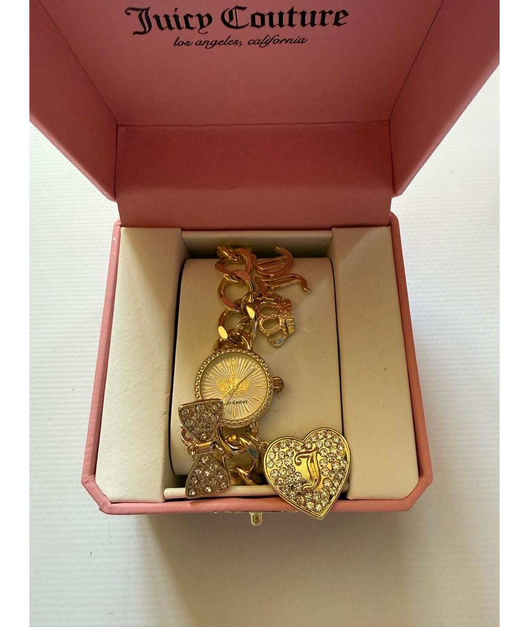 JUICY COUTURE Золотые часы, фото 5