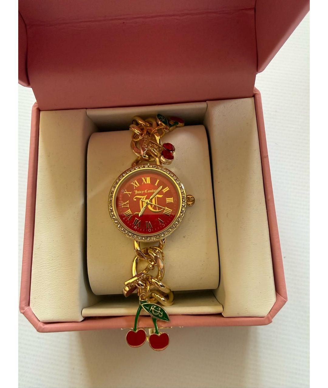 JUICY COUTURE Золотые часы, фото 4