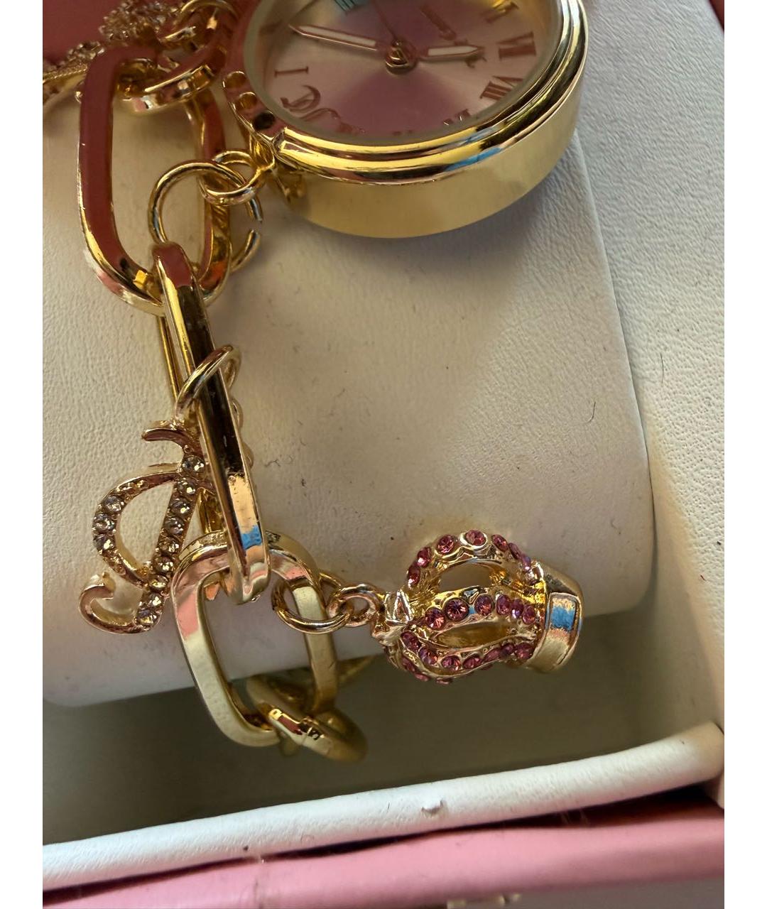 JUICY COUTURE Золотые часы, фото 3