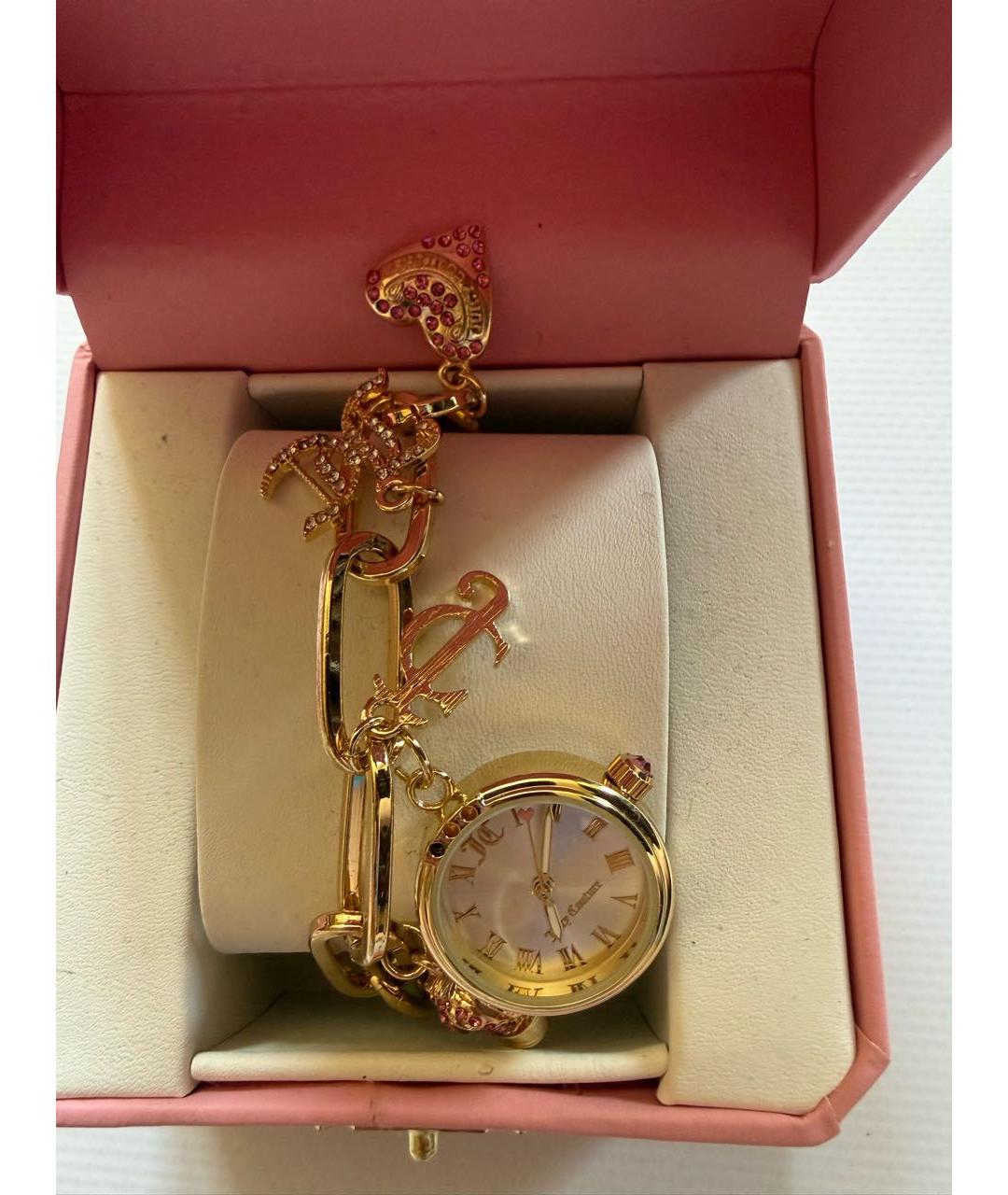 JUICY COUTURE Золотые часы, фото 5